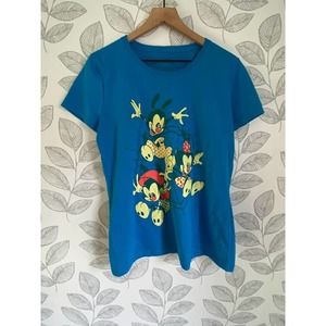 Animaniacs Graphic Blue T-shirt, Size L